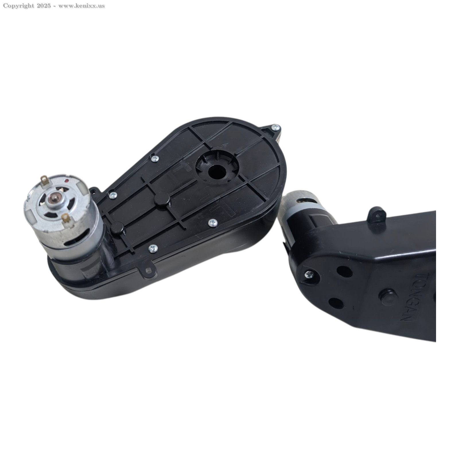 2 Pcs Kids Ride on Car Gearbox 550 12V Motor 40000RPM Electric Motor with Gear B