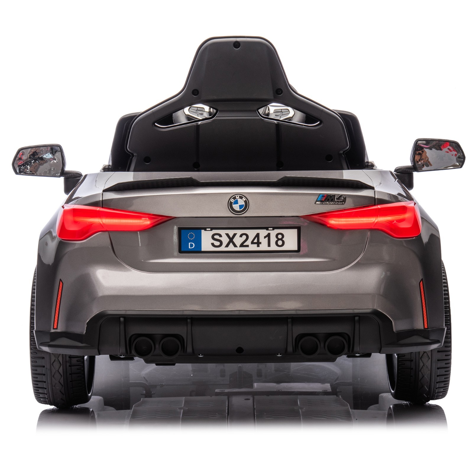 Licensed BMW M4 Electric Ride-On Car 24V Truck with Remote Control for Kids 3-5
