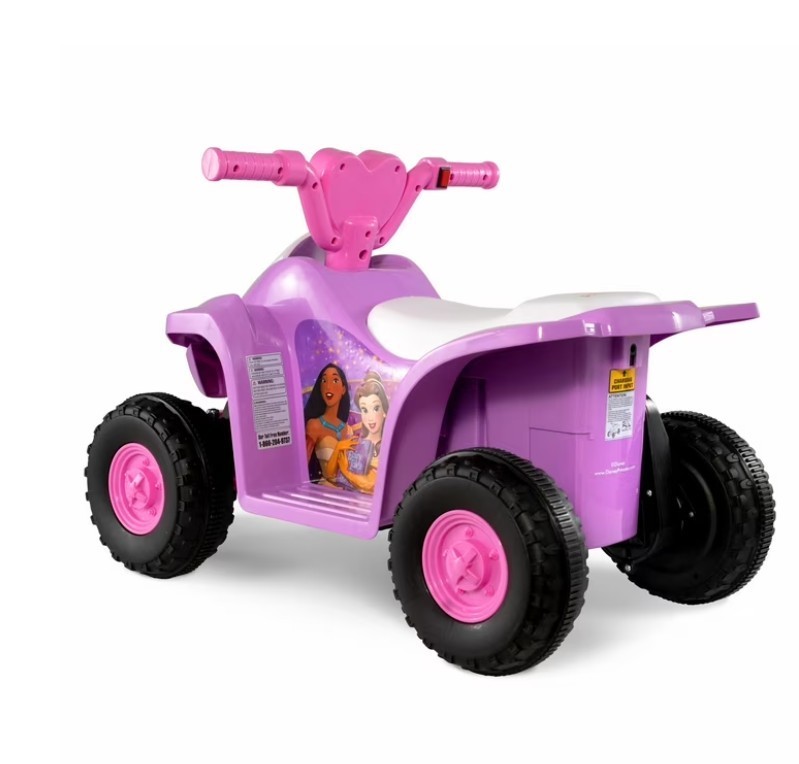 Disney Princess ATV, 6V Battery Powered Ride on, ages 18M to 36M NEW
