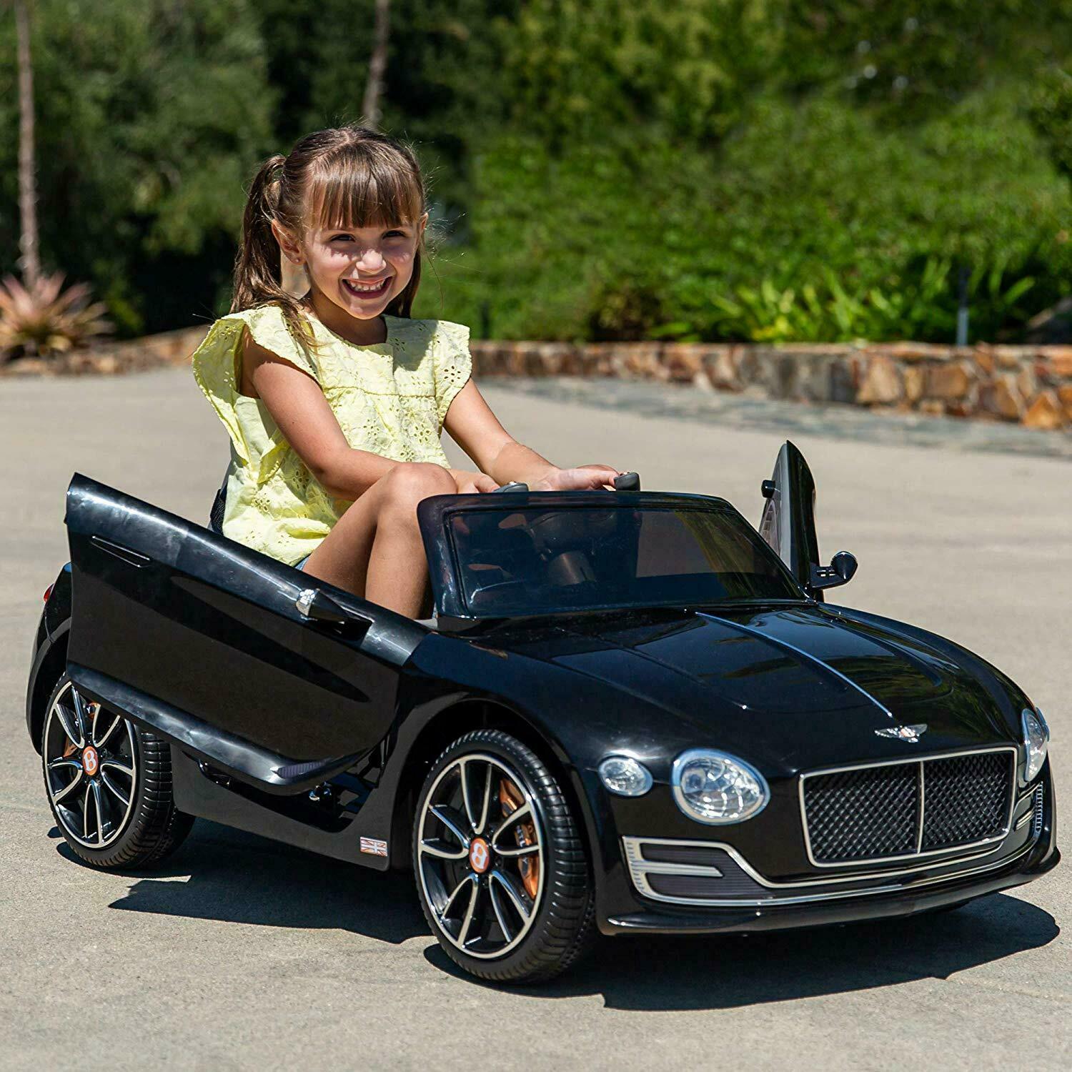12V Kids Car Power Wheels Ride-on Toy Vehicle with Remote Control & LED Lights