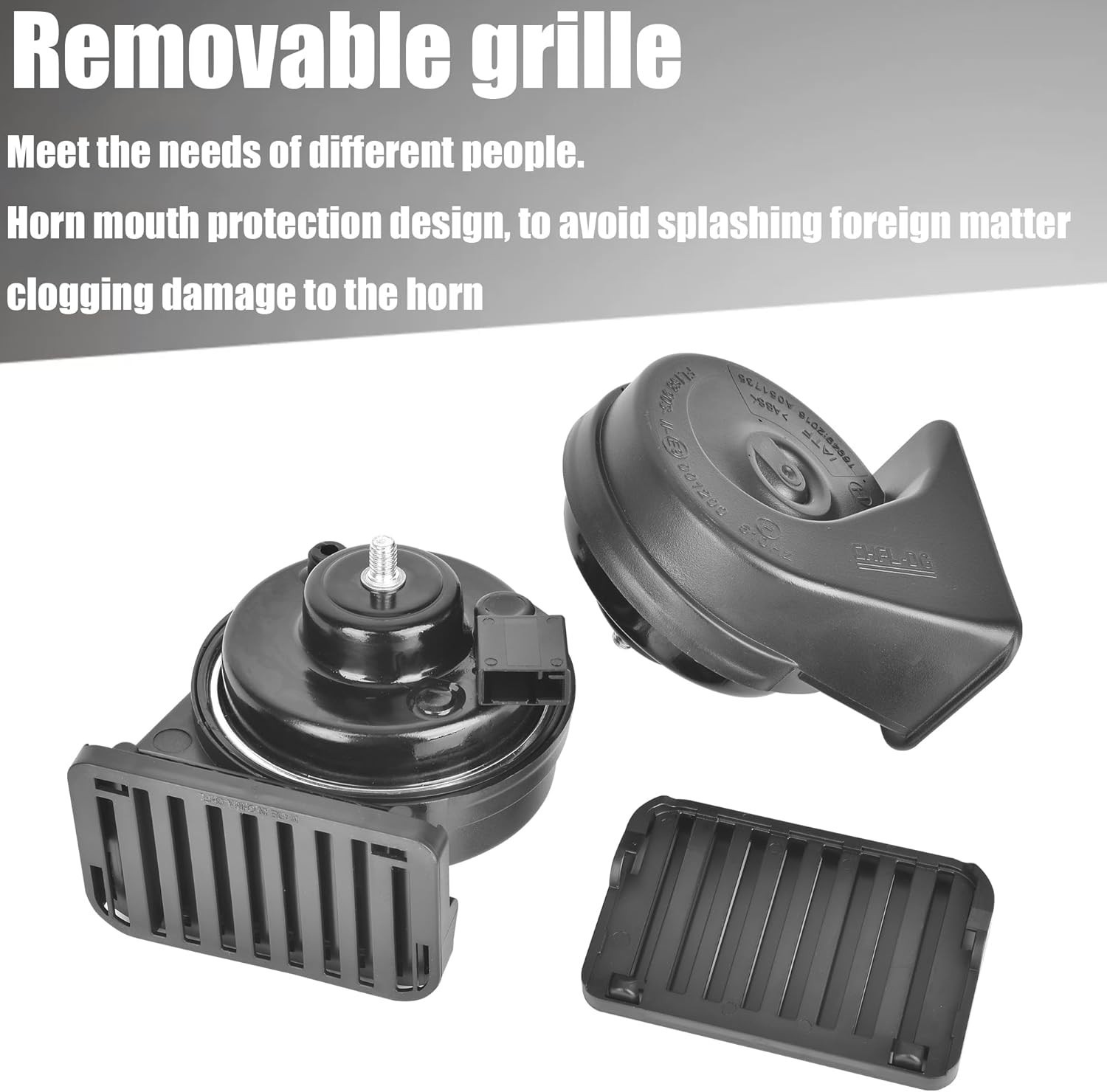 Loud Car Replacement Horn Kit for Toyota, 12V Waterproof Electric High/Low To…