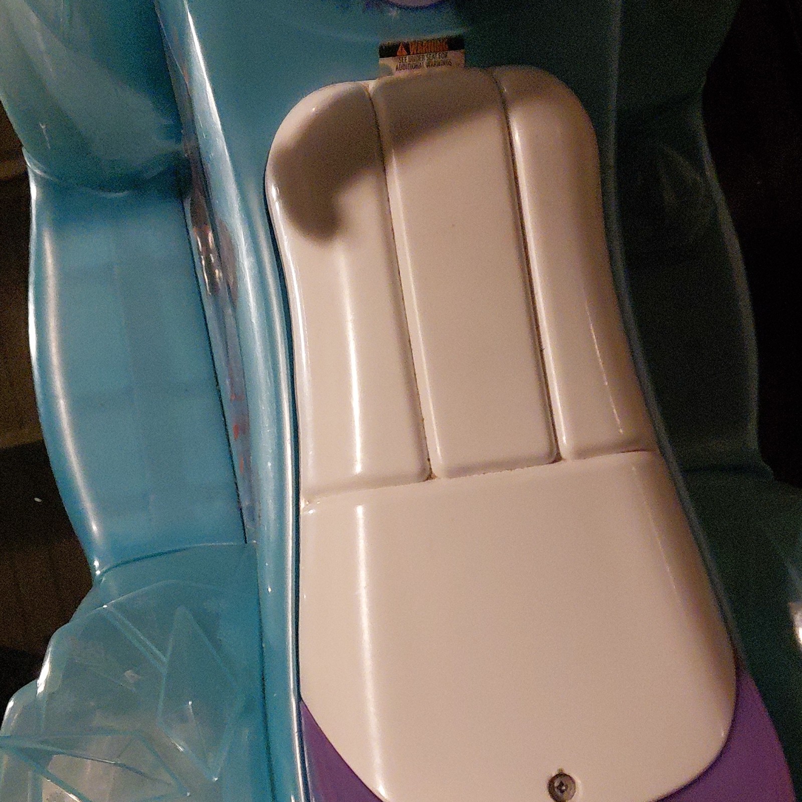 Disney Frozen Battery Operated Ride-On Toy Blue/Purple Princess Theme