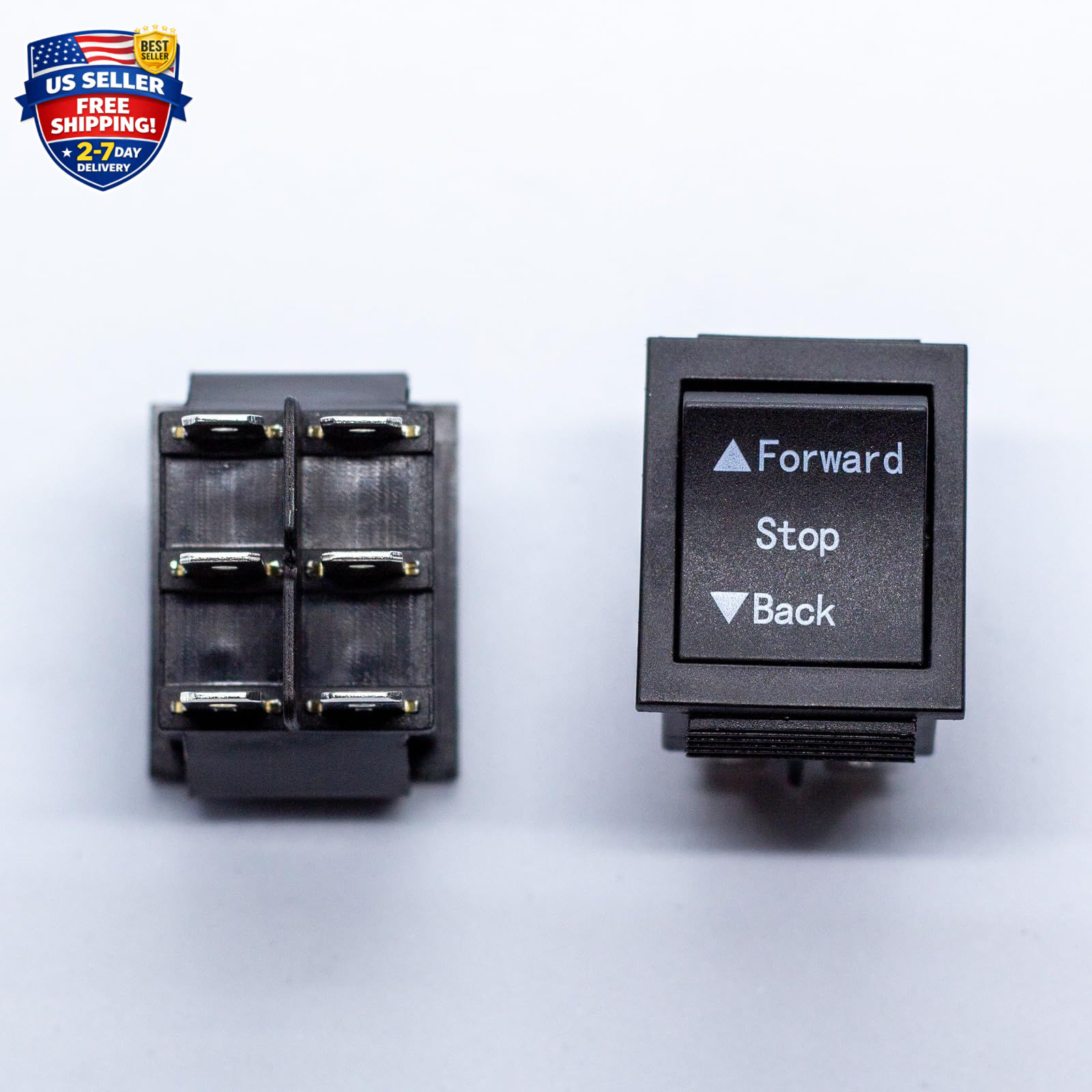 2 Pcs Universal 6V 12V 24V Forward Reverse Switch Compatible with Power Wheels