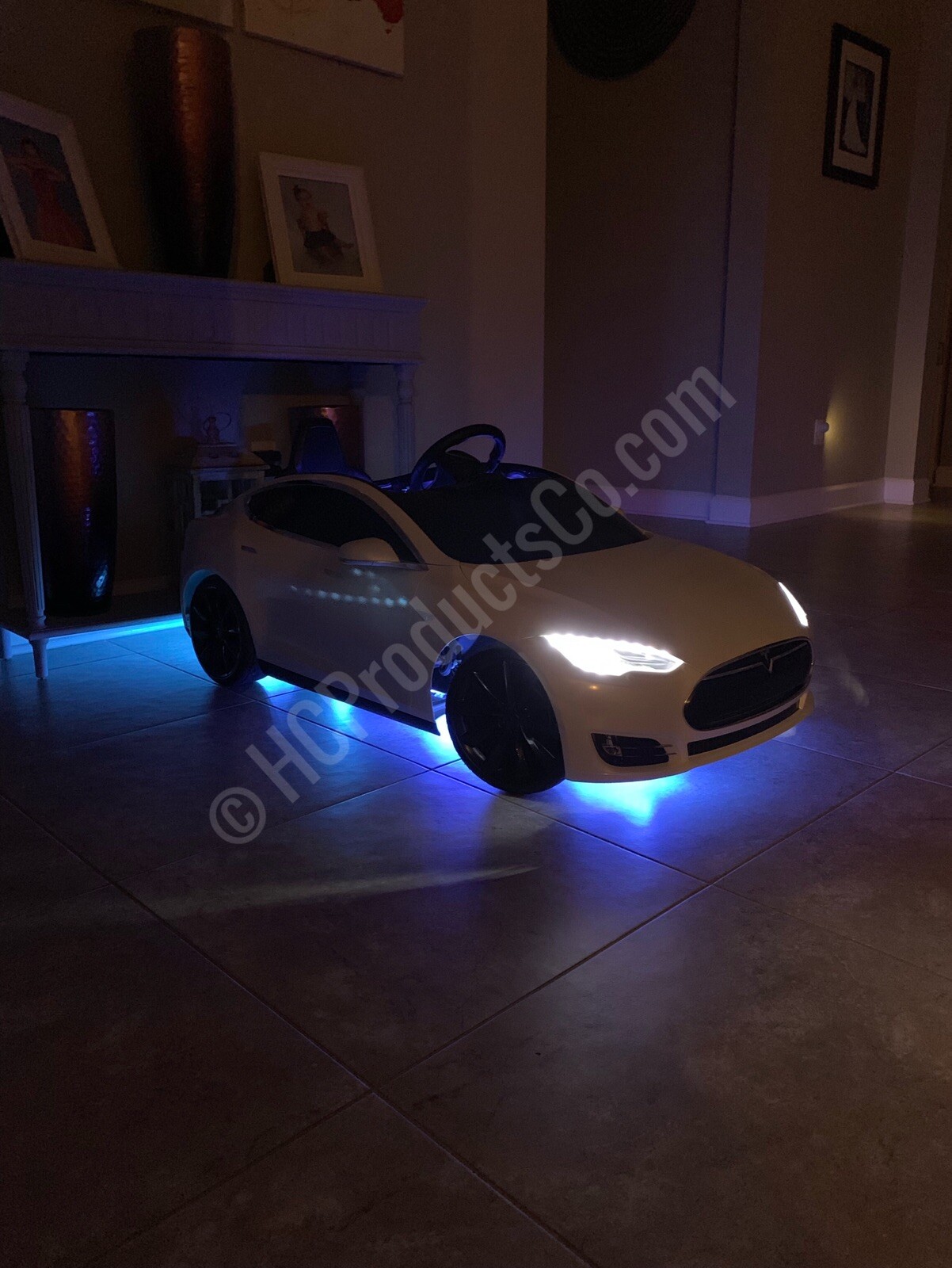 Bluetooth Controlled 18 inch LED Light Kit For Kids Electric Cars