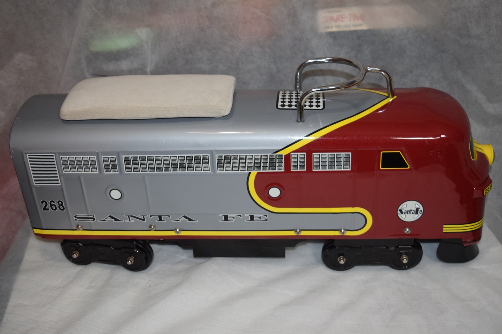 Santa Fe Toddler Ride On Train Morgan Cycle Engine Pressed Steel Heavy Duty VGUC