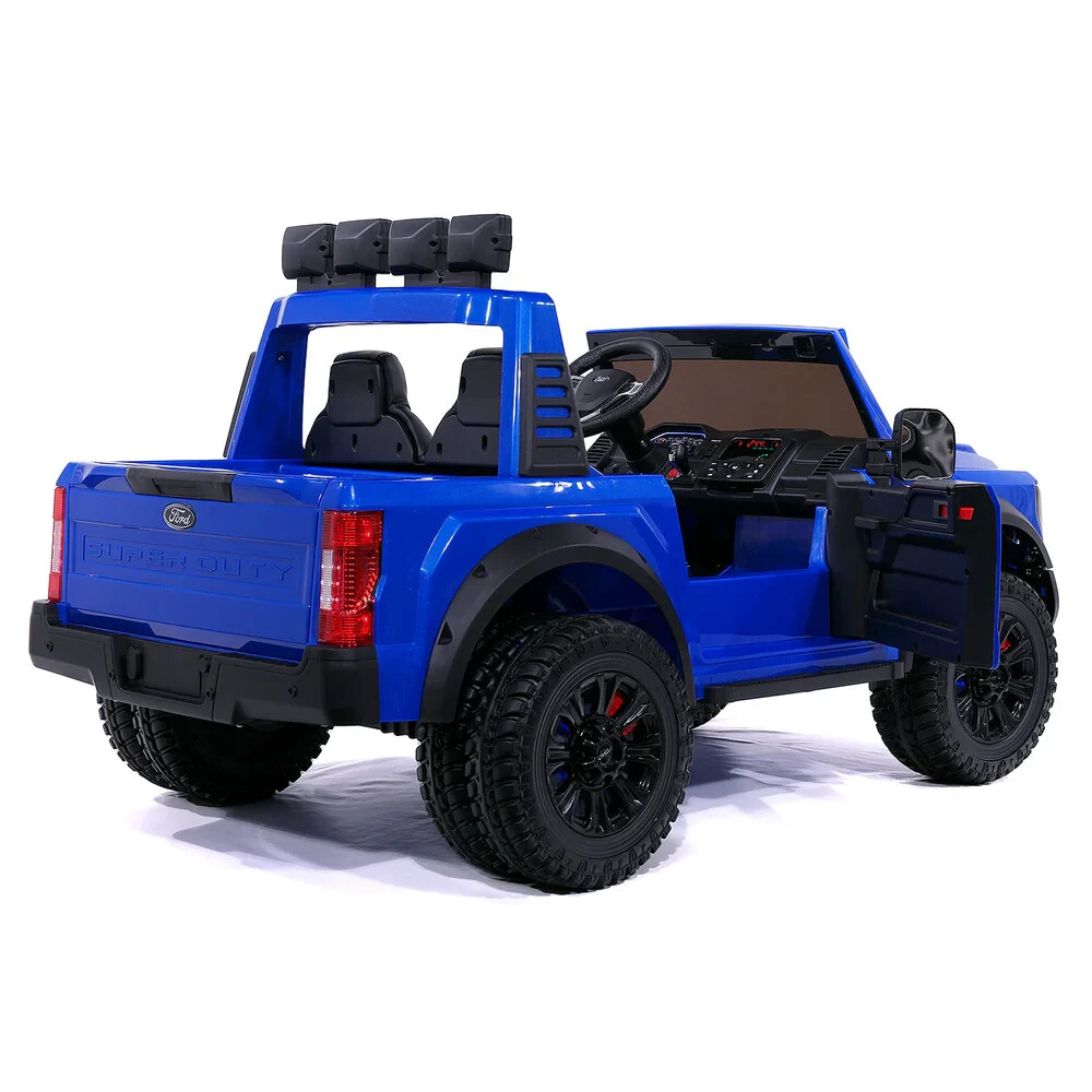 24V 2 SEATS FORD F450 CUSTOM EDITION KIDS RIDE-ON CAR TRUCK,LIGHTS WITH R/C