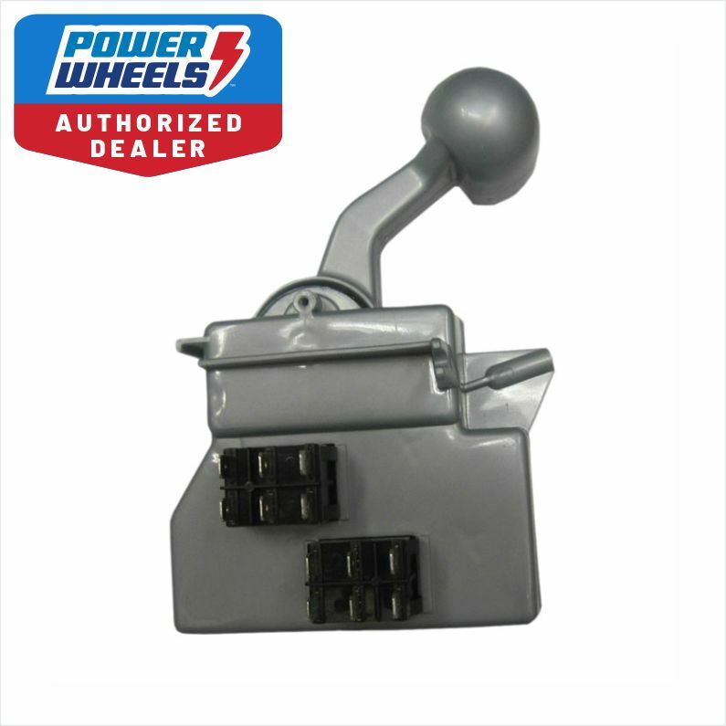Power Wheels J4390-9209 Ford Mustang Silver Gear Shifter Genuine m