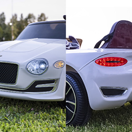 LICENSED Bentley Style Kid Ride On Electric Toy 12V Car Remote Control LED White