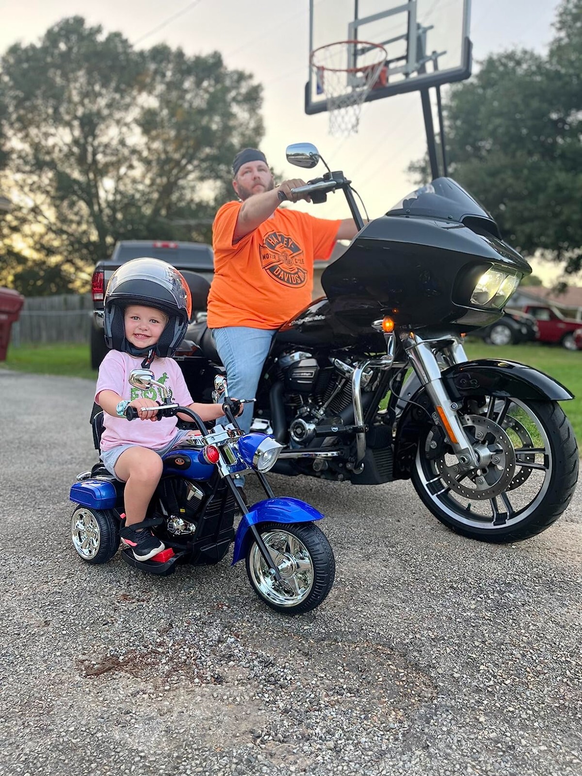 6V Toddler Electric Motorbike In/Outdoor Kids Ride On Toys W/ Horn & Headlights