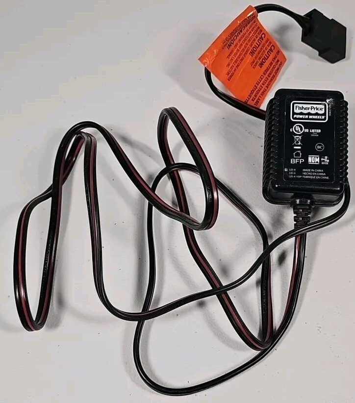 Fisher Price Power Wheels 6v Battery Charger 00803-1295