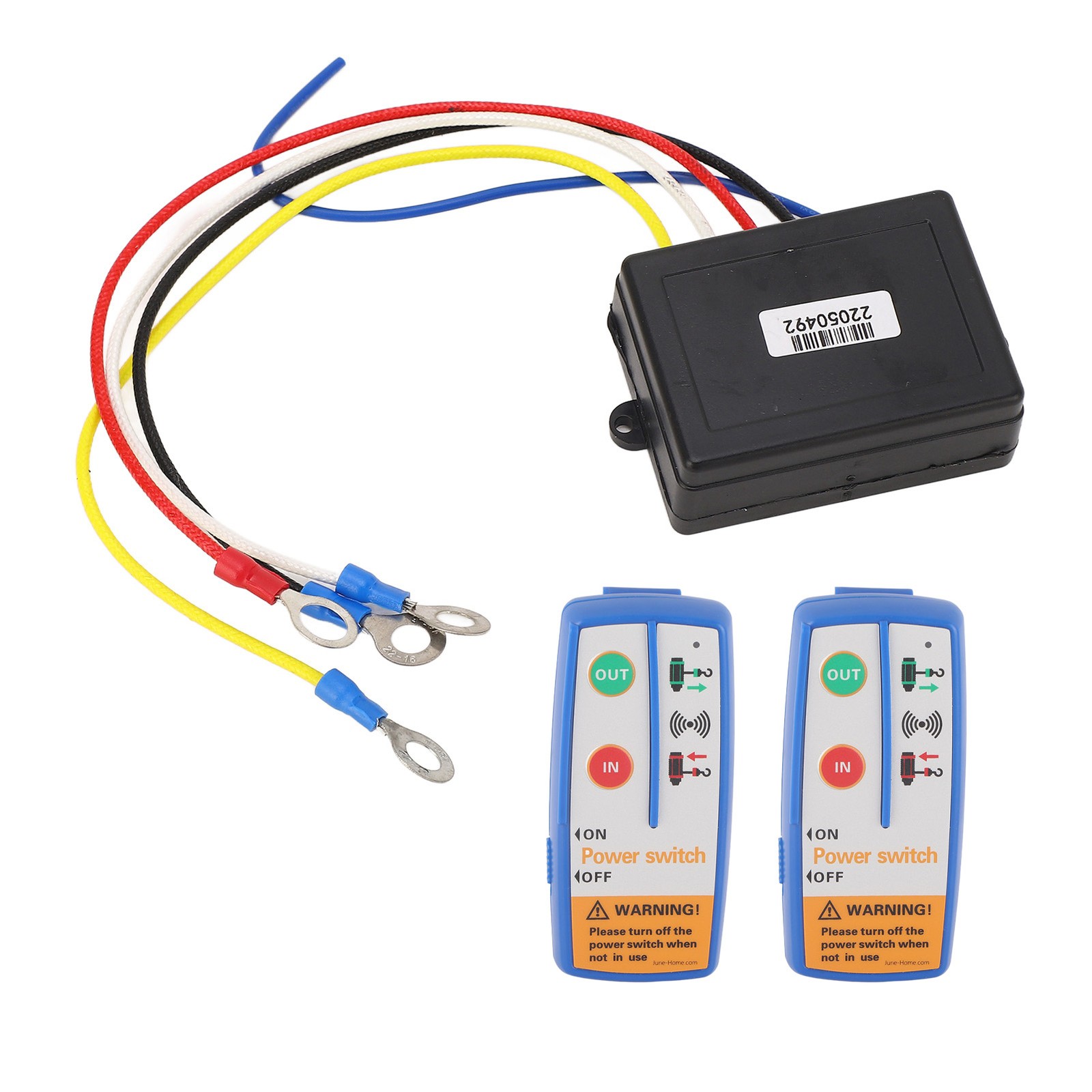Wireless Electric Winch Remote Control Power In Power Out For Truck ATV SUV IYSQ