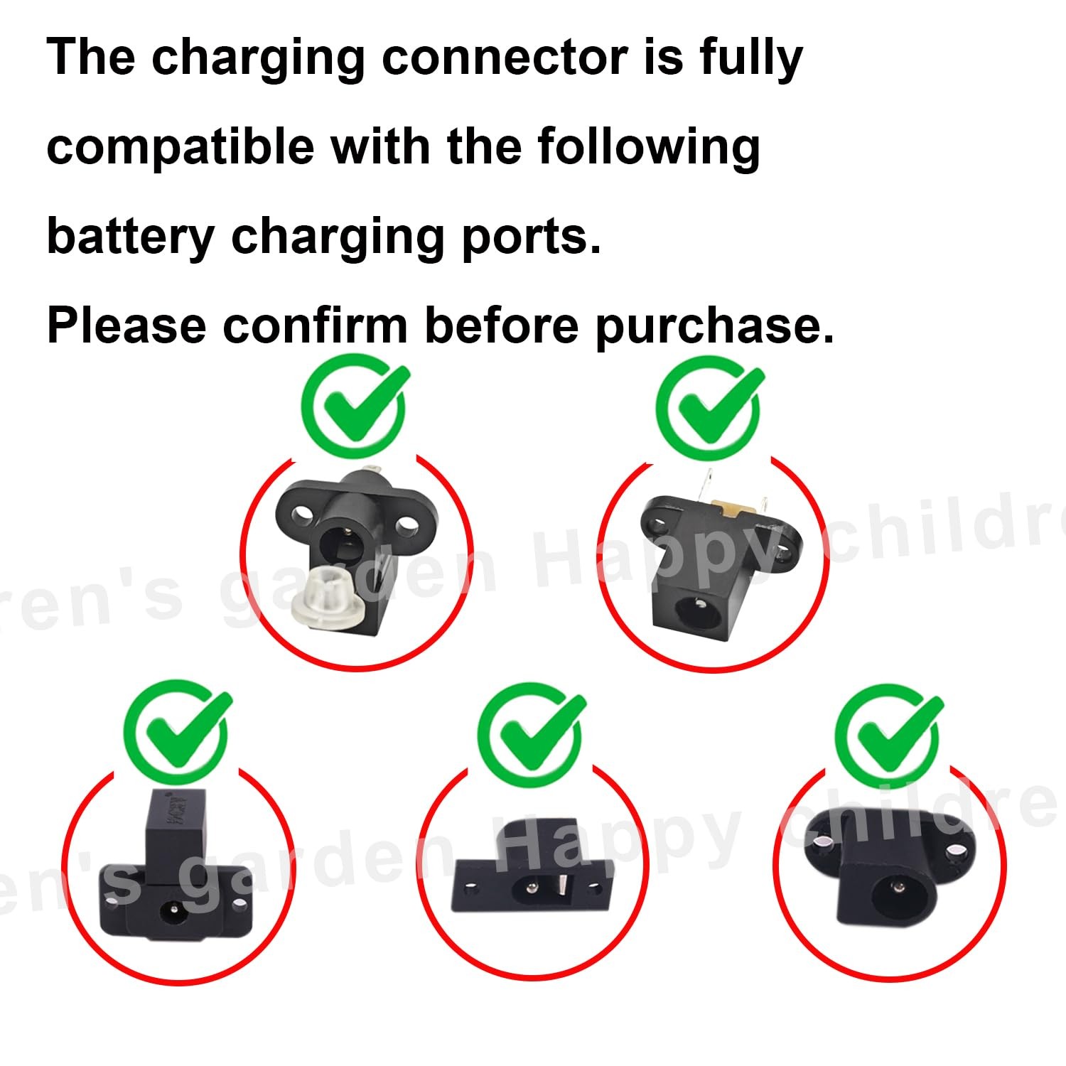 12 Volt Battery Charger for Kids Ride on Toys – Universal Charger for Best Ch…