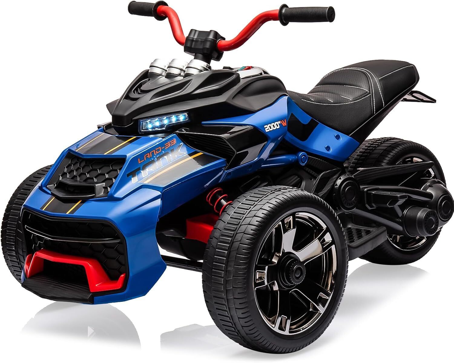 12V Kids Ride On ATV Electric Car Toy Battery Powered Toddler 3-Wheeler Gift