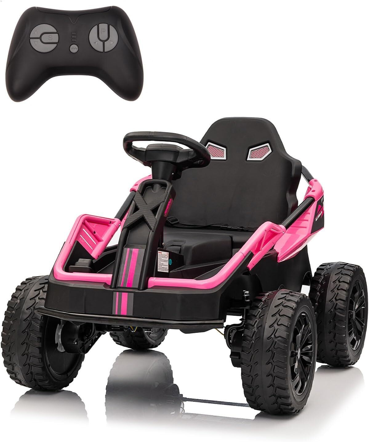 24V Ride On Toys 4WD Power 200W Motors Kids Electric UTV Car with Parent Control