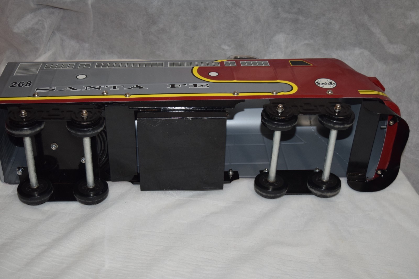 Santa Fe Toddler Ride On Train Morgan Cycle Engine Pressed Steel Heavy Duty VGUC
