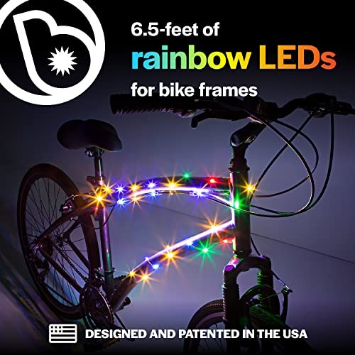 BRIGHTZ CosmicBrightz Rainbow Battery Pwr LED Lights for Bikes & Ride Ons 23D15B