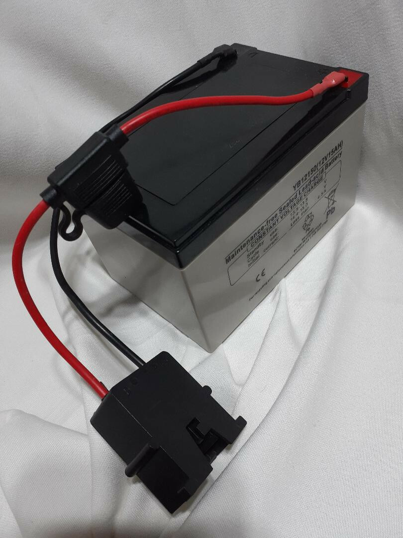 12v 15amp Replacement Battery for Fisher-Price Power Wheels 12-Volt Gray Battery