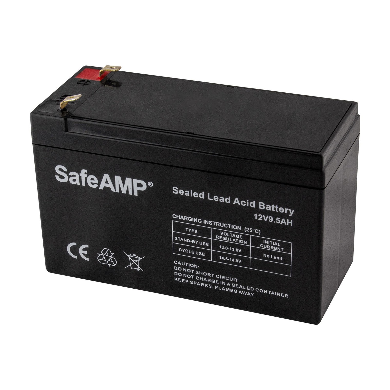 Replacement Battery 12 Volt Power Wheels Fisher Price SA-PW12V Black