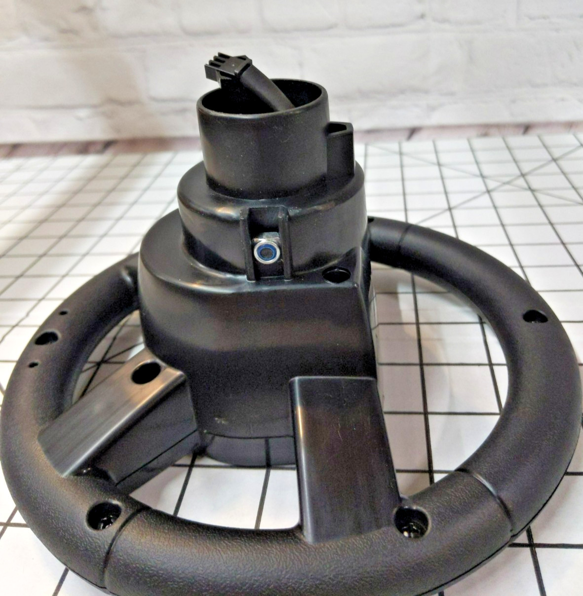 Genuine Kid Trax 12 Volt Dodge Charger Police Car Steering Wheel Replacement