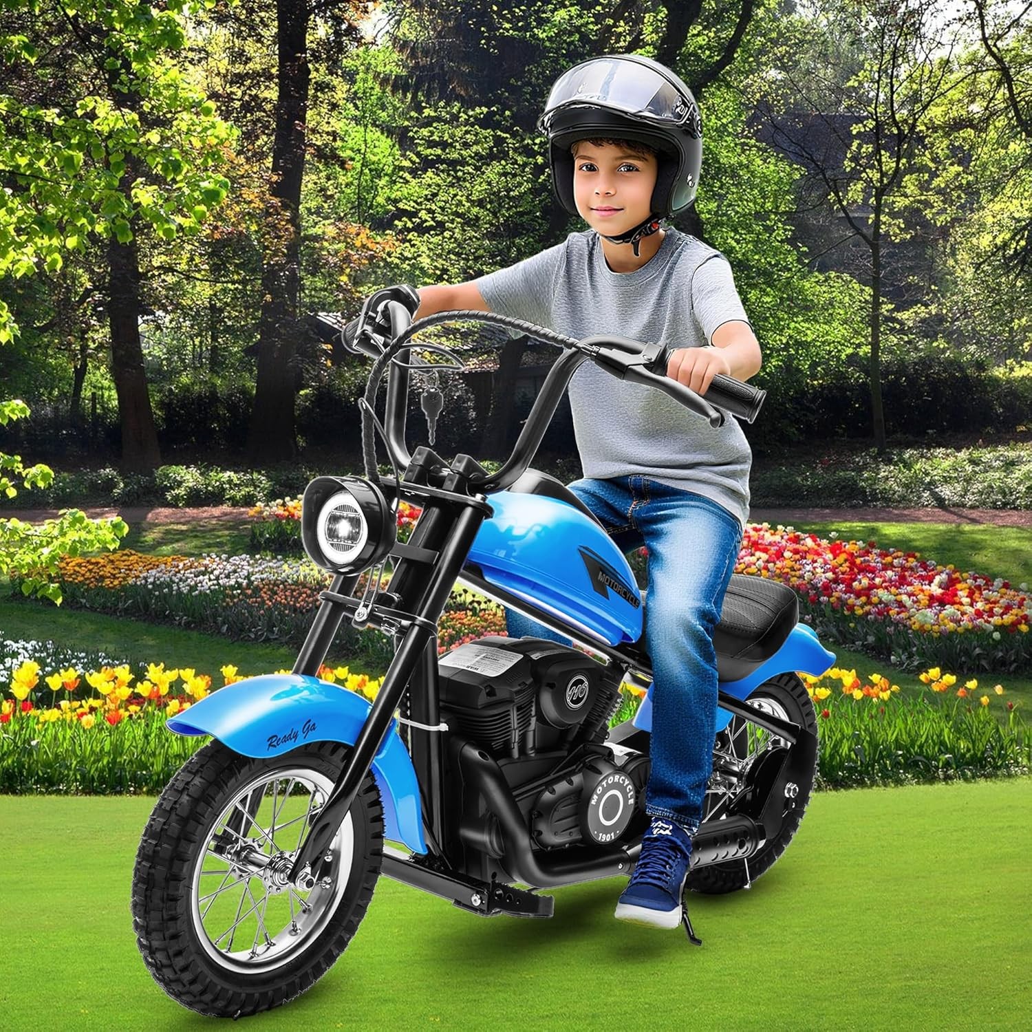 24V Electric Dirt Bike for Teens,250w Brushed Electric Motorcycle, Up to 14MPH