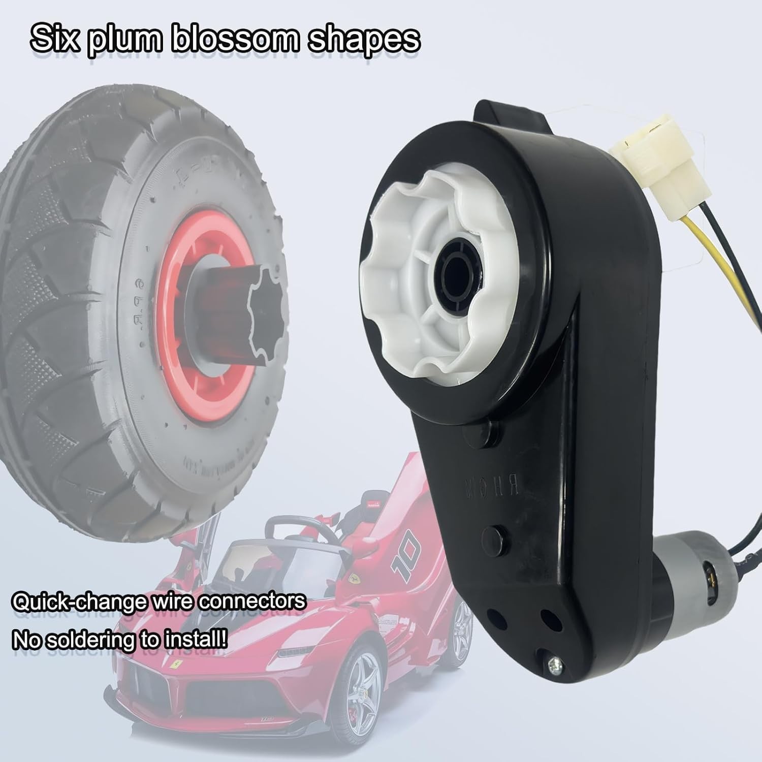 2 Pcs Universal 550 40000RPM Electric Motor RS550 12V Motor Drive Engine Acce…