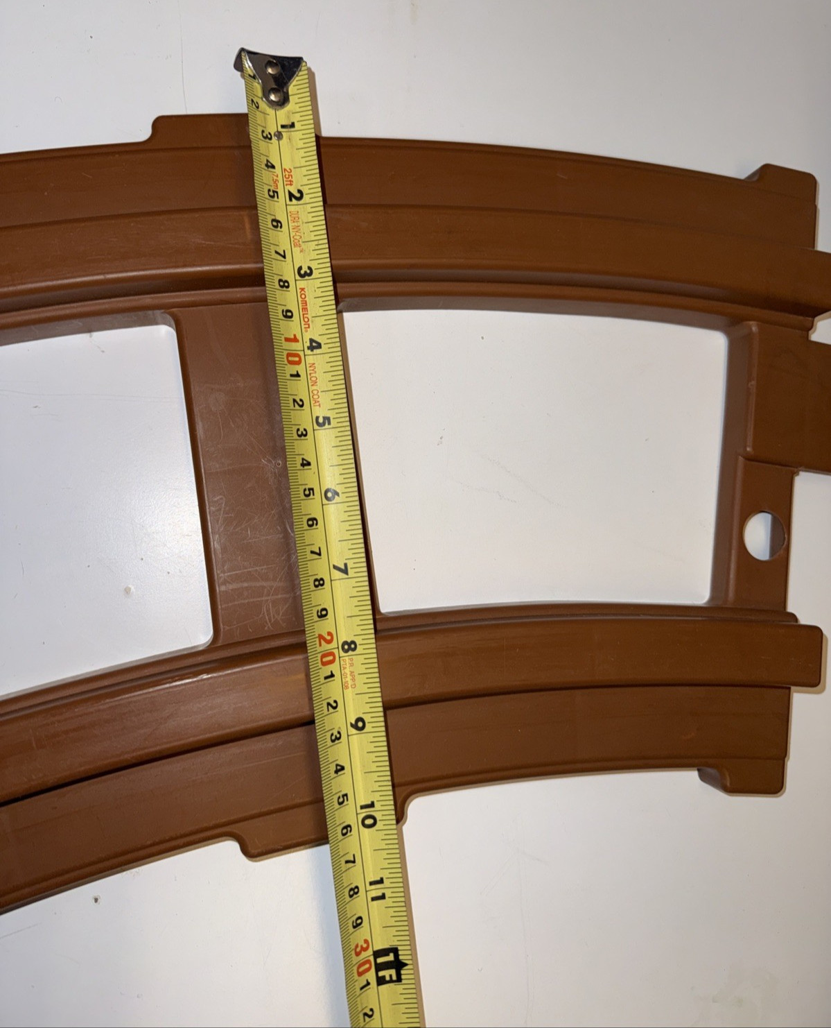 Lot of 12 Peg Perego Thomas the Tank Engine Train Ride-On Curved Brown Tracks