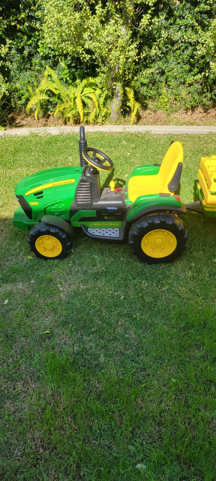 USED Peg Perego John Deere Ground Force Tractor NO SHIPPING