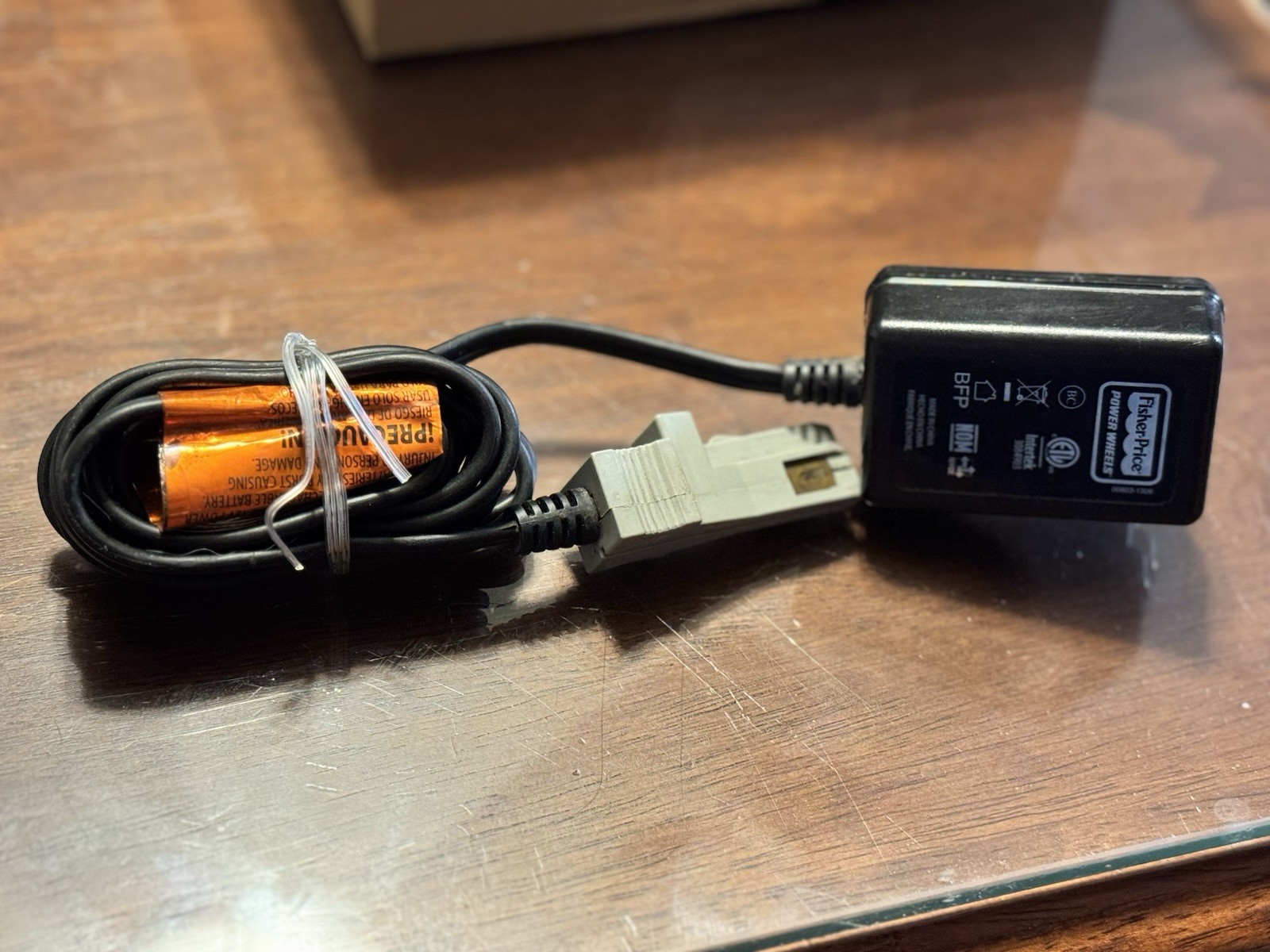 Power Wheels Fisher-Price 12V Battery Charger Charging Cord 00801-1480 Class 2