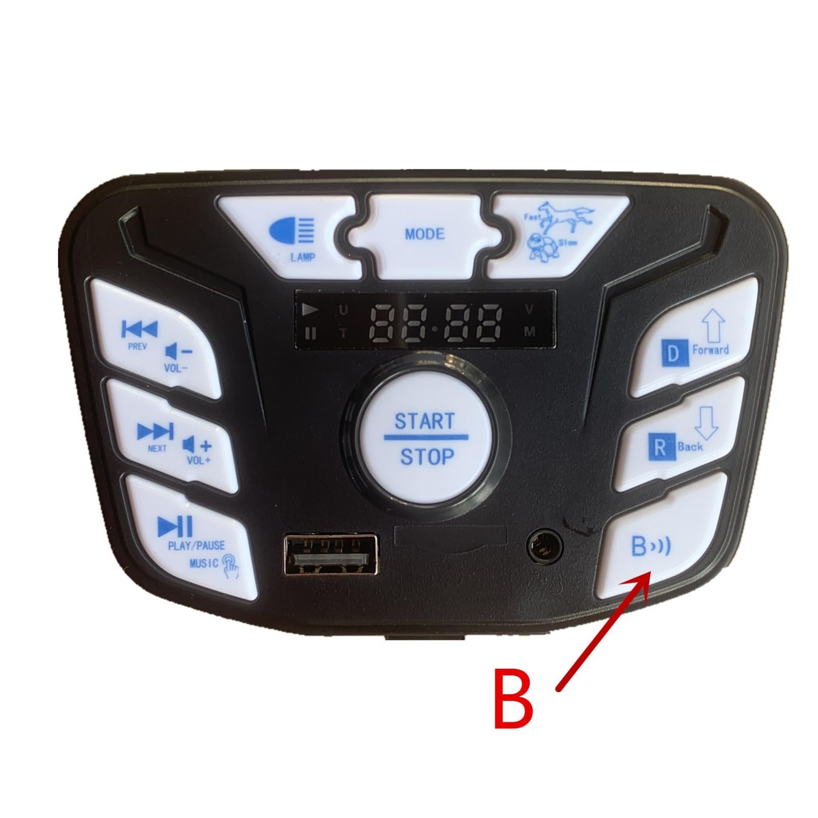 Children’s Electric Car PCB Control Panel – Multifunctional Replacement Parts fo