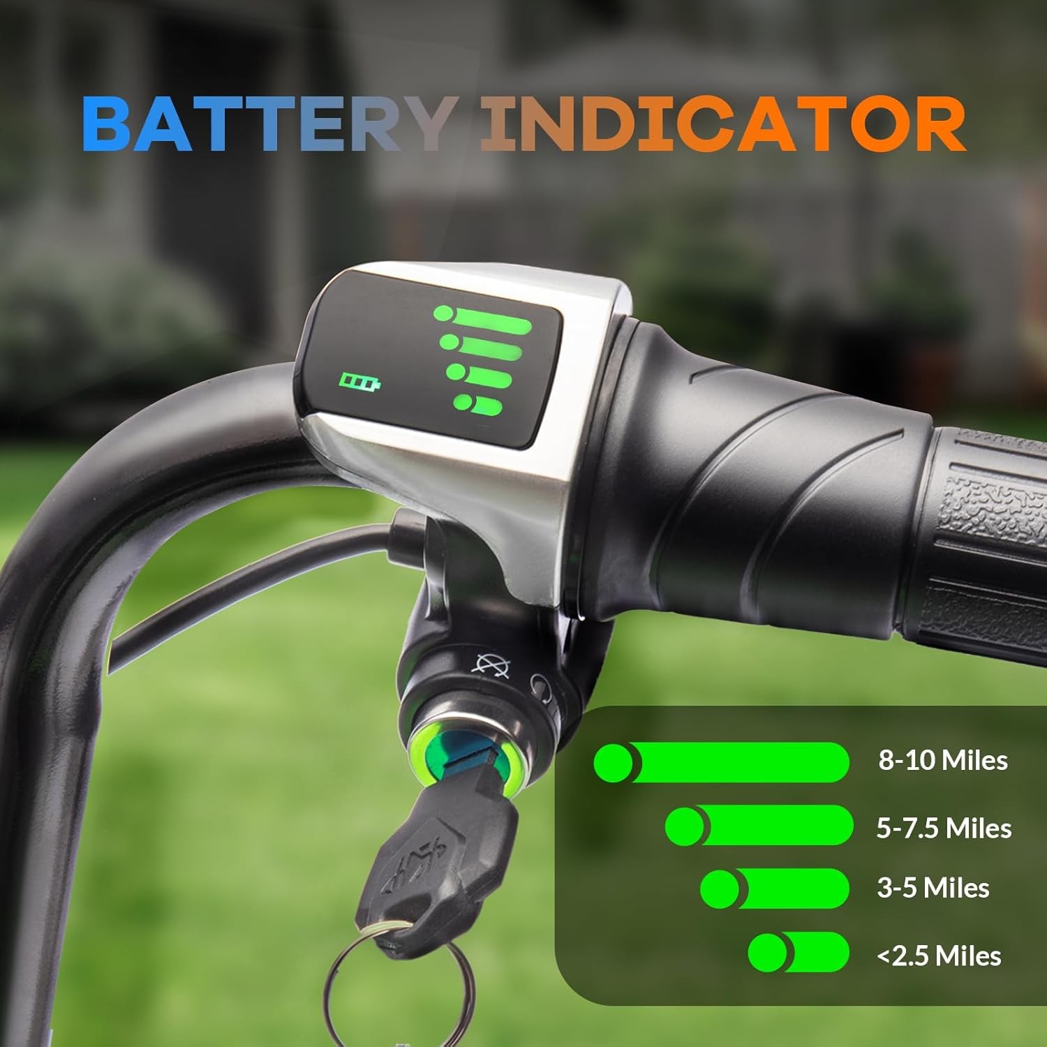 24V Electric Dirt Bike Kids Ride on Motorbike Electric Motorcycle Max Up 14 MPH