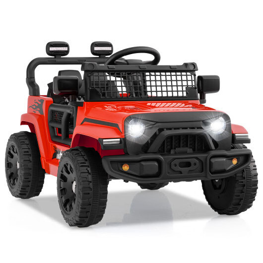 12V Kids Ride On Truck Car – Battery Powered Electric Vehicle Red