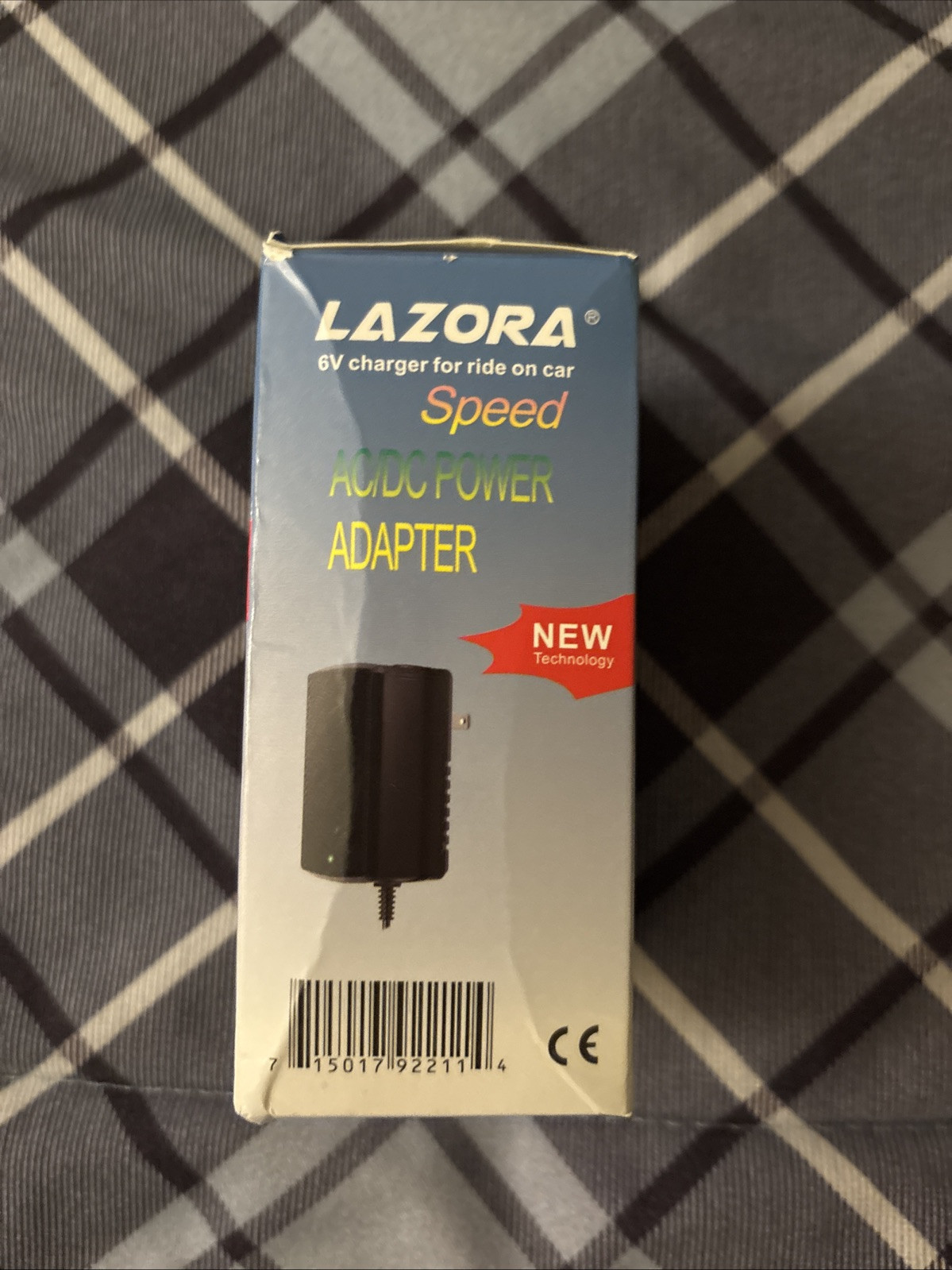 LAZORA 6V Charger For Ride On Car Replacement AC/ DC Power adapter New