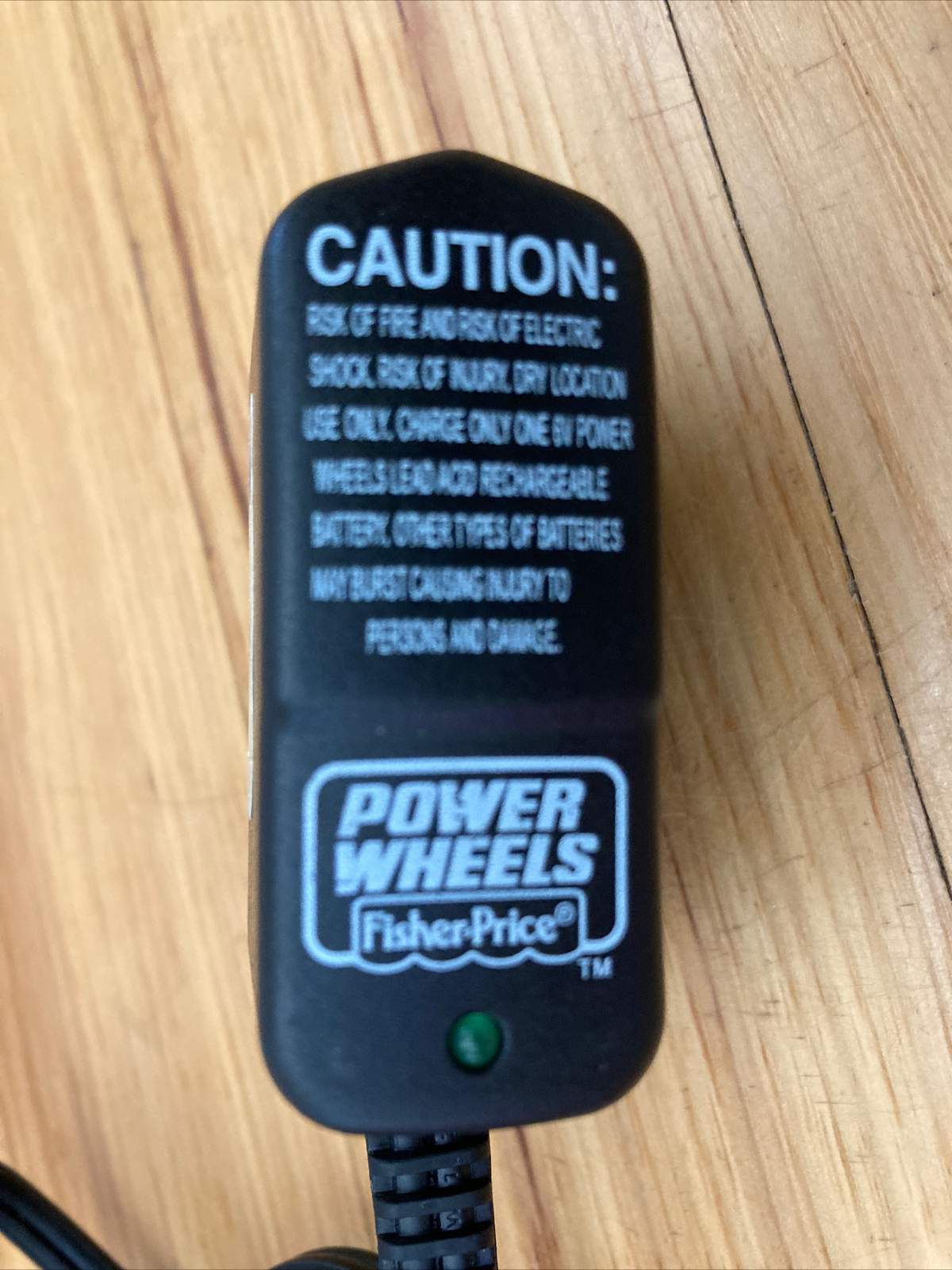 FISHER PRICE POWER WHEELS 6 Volt 6V Class 2 Battery Charger Model# 00801-1483