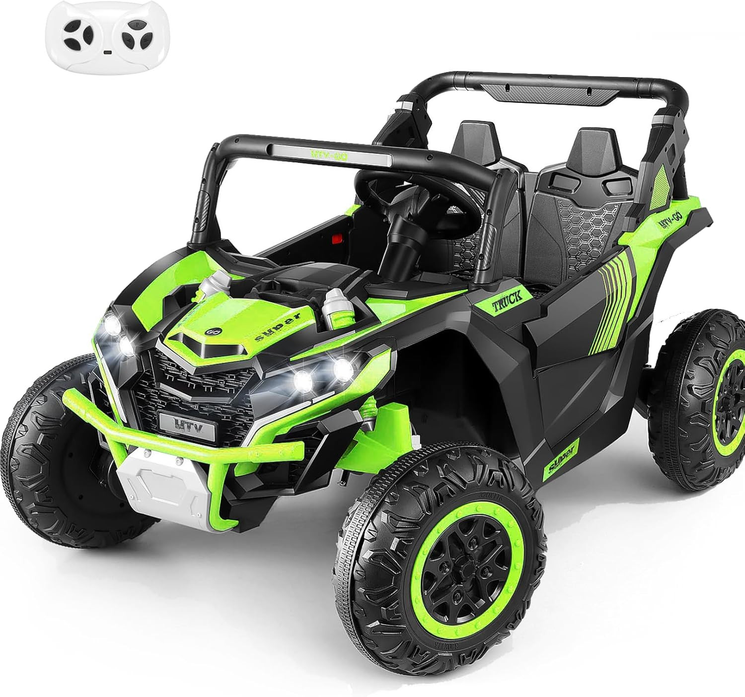 24V 2 Seater Kids Ride on UTV Car Electric Off-Road Car Truck w/ Remote Control