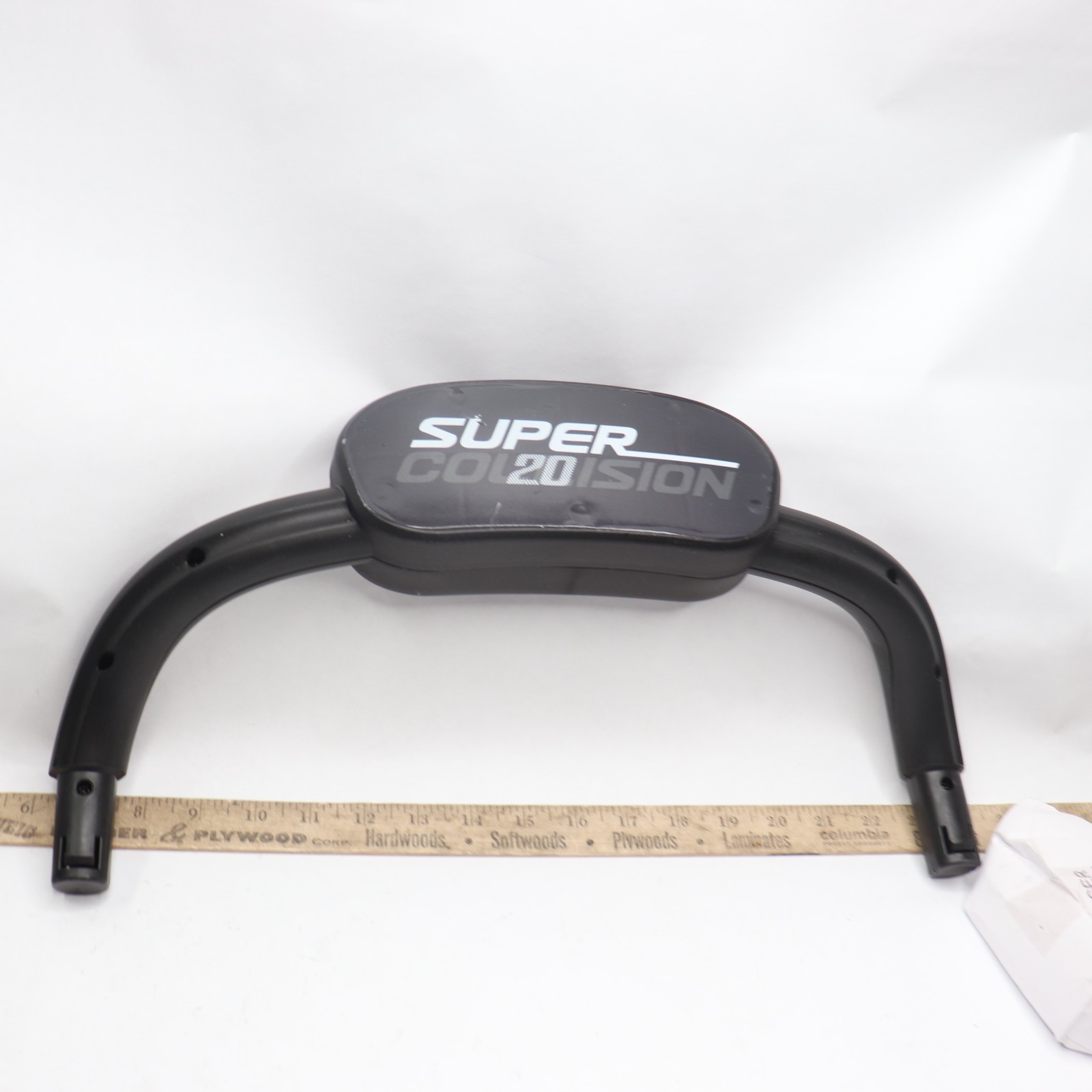 Serenelife Back Rest Kids Bumper Car Replacement Black 17.7″L x 7.1″W x 9.1″H