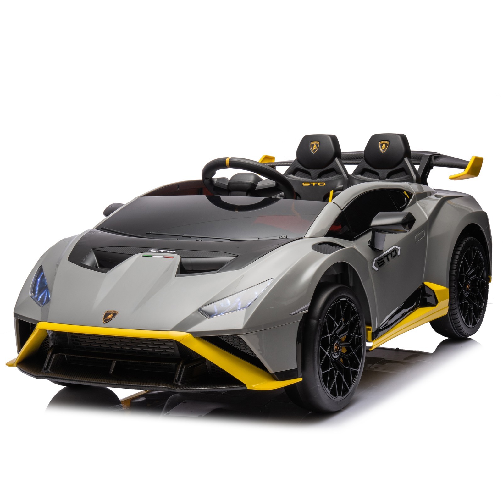 24V Kids Drift Car: 360° Spin, LED Lights, Music, Ages 3-8, 5.59 MPH Max