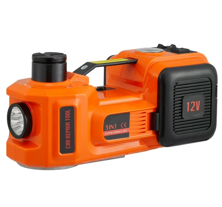 Gato Hidraulico Electrico 12V 5 Toneladas Elevador Hidráulico Para Carro Autos