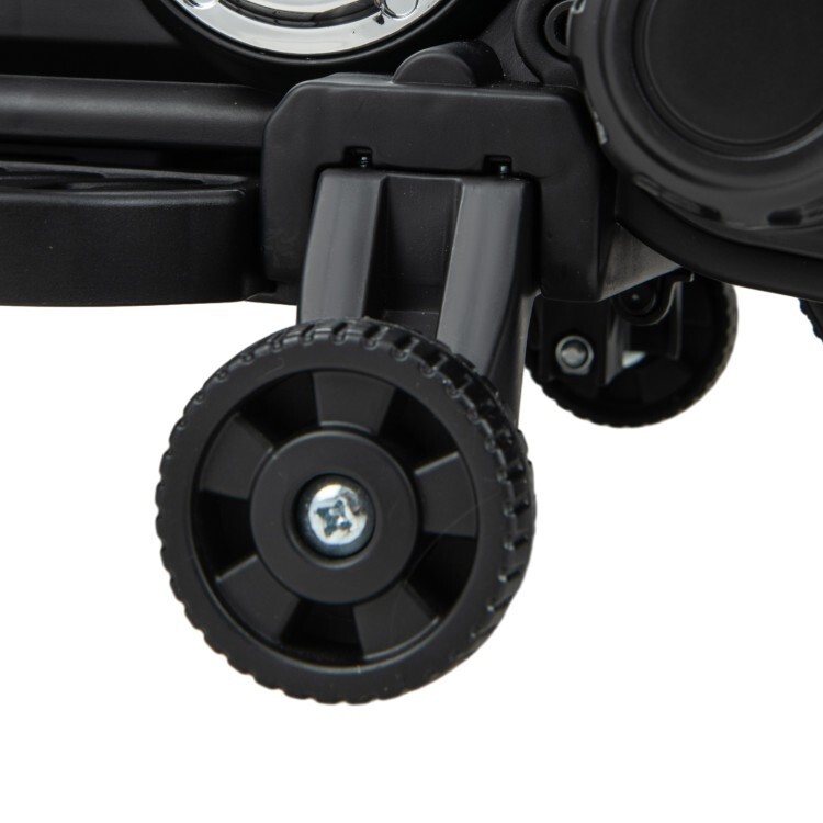 Kids Electric MotorBike Headlights Outdoor Garden Motorcycle W/ Training Wheels