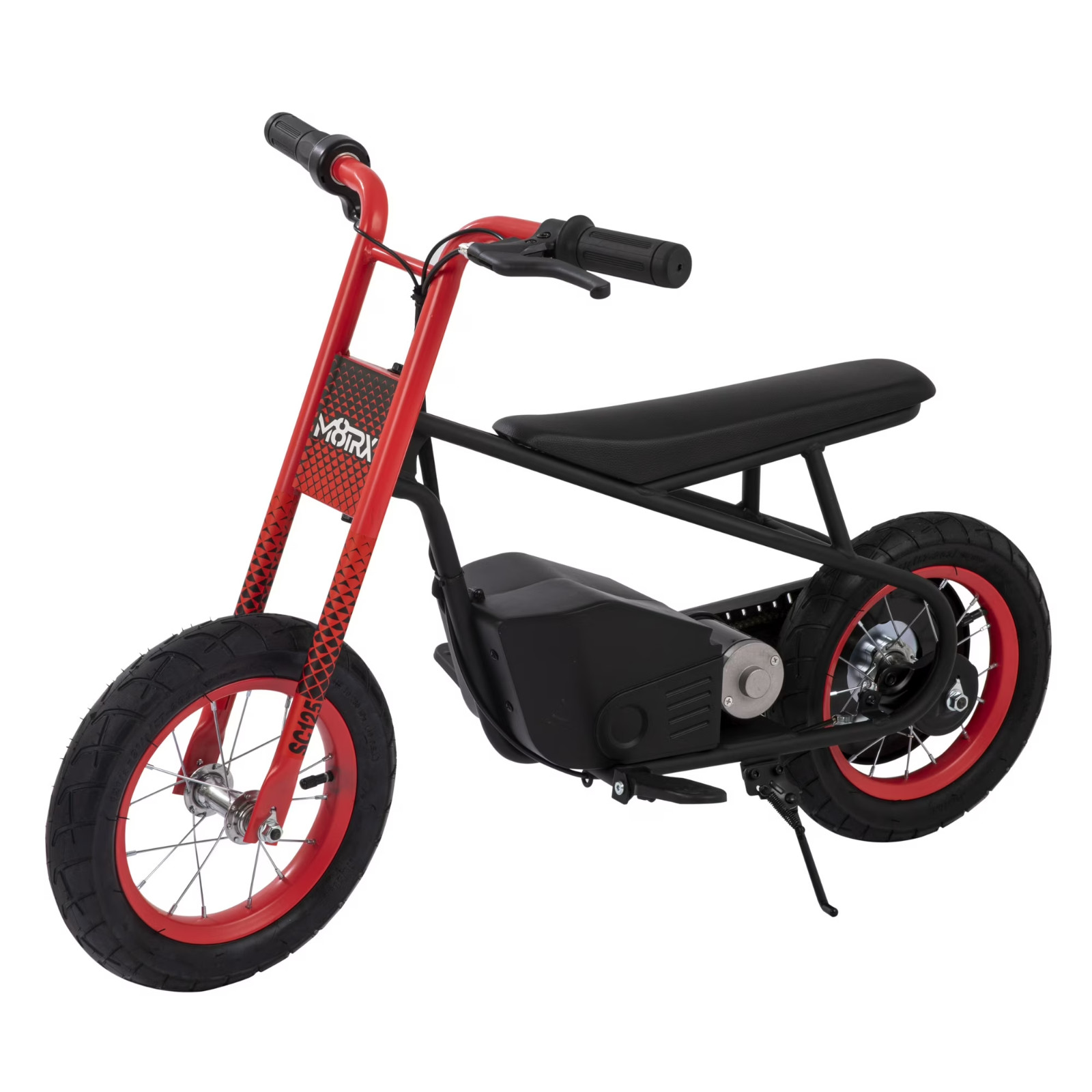 Kid’s 12V Electric-Powered Street Cruiser Bike Ride-On Toy, Ages 5+, Red