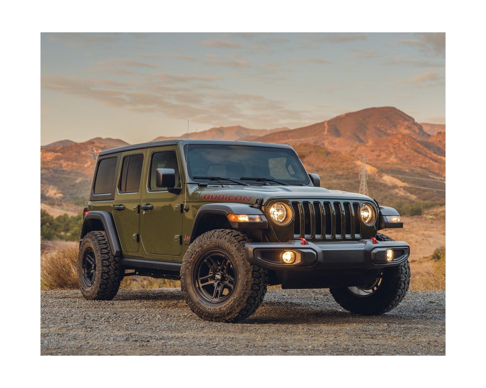 17×9 Wheel 5×5 Fit Wrangler JK/JL/Gladiator 17″ +12mm Offset – Black