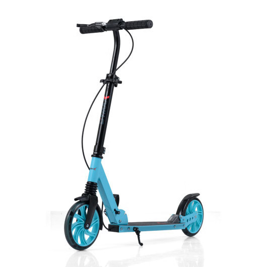 Kick Scooter for Kids Teens Adults Age 8+ Foldable Scooter with Large Light-up W