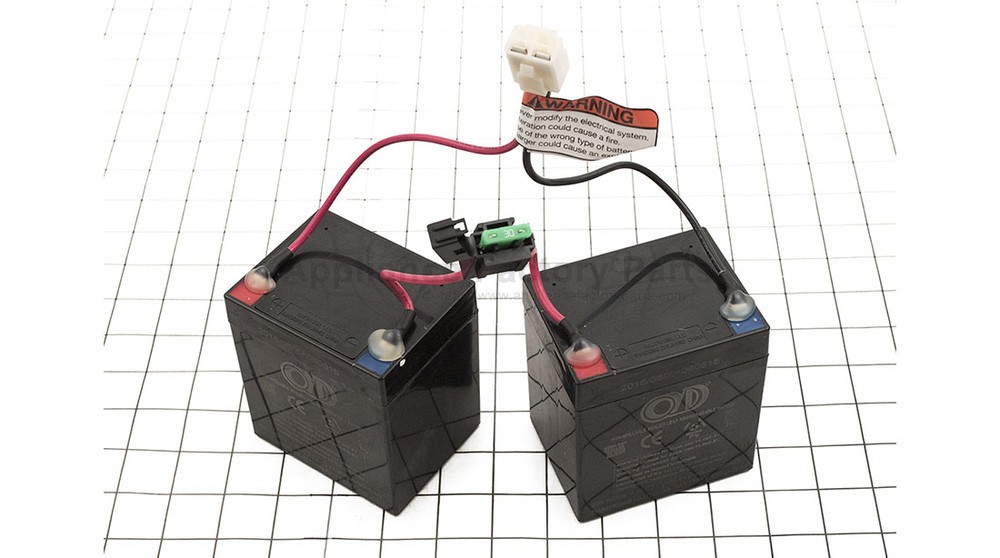 Appliance Factory Parts W25143490003 Razor – Crazy Cart Battery w/30 Amp Fuse