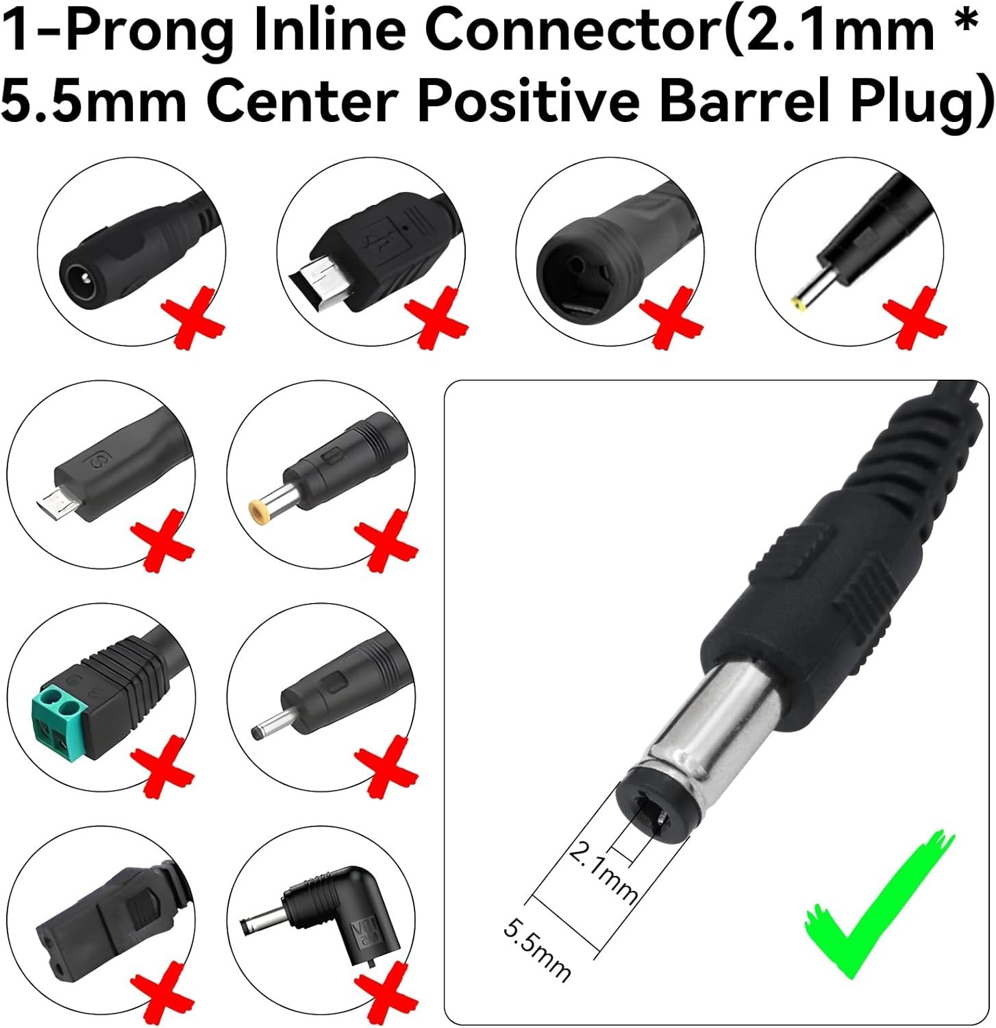 12 Volt Battery Charger for Ride on Toys, 12V Kids Ride on Car Charger for Best