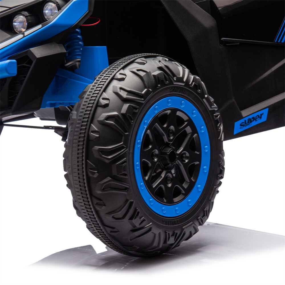24V Kids Ride On UTV Car 2-Seater for Kids Electric 4 Wheels Off-Road w/ Remote