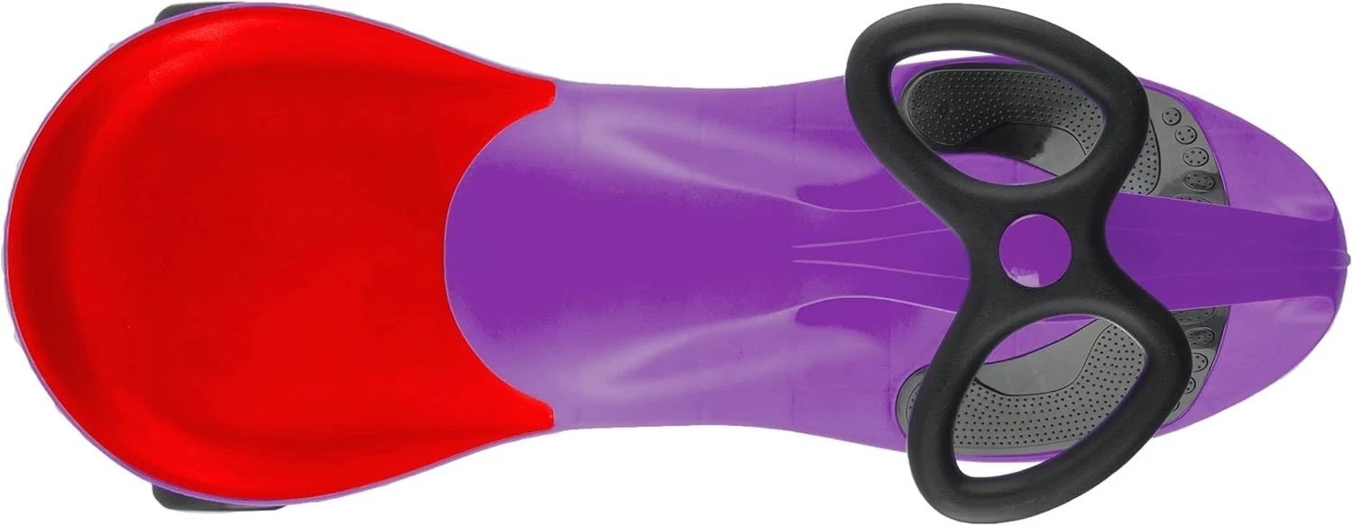 Easy-Use Purple Wiggle Car – Non-Pedal Ride-On Toy for Creative Play Ages 3+