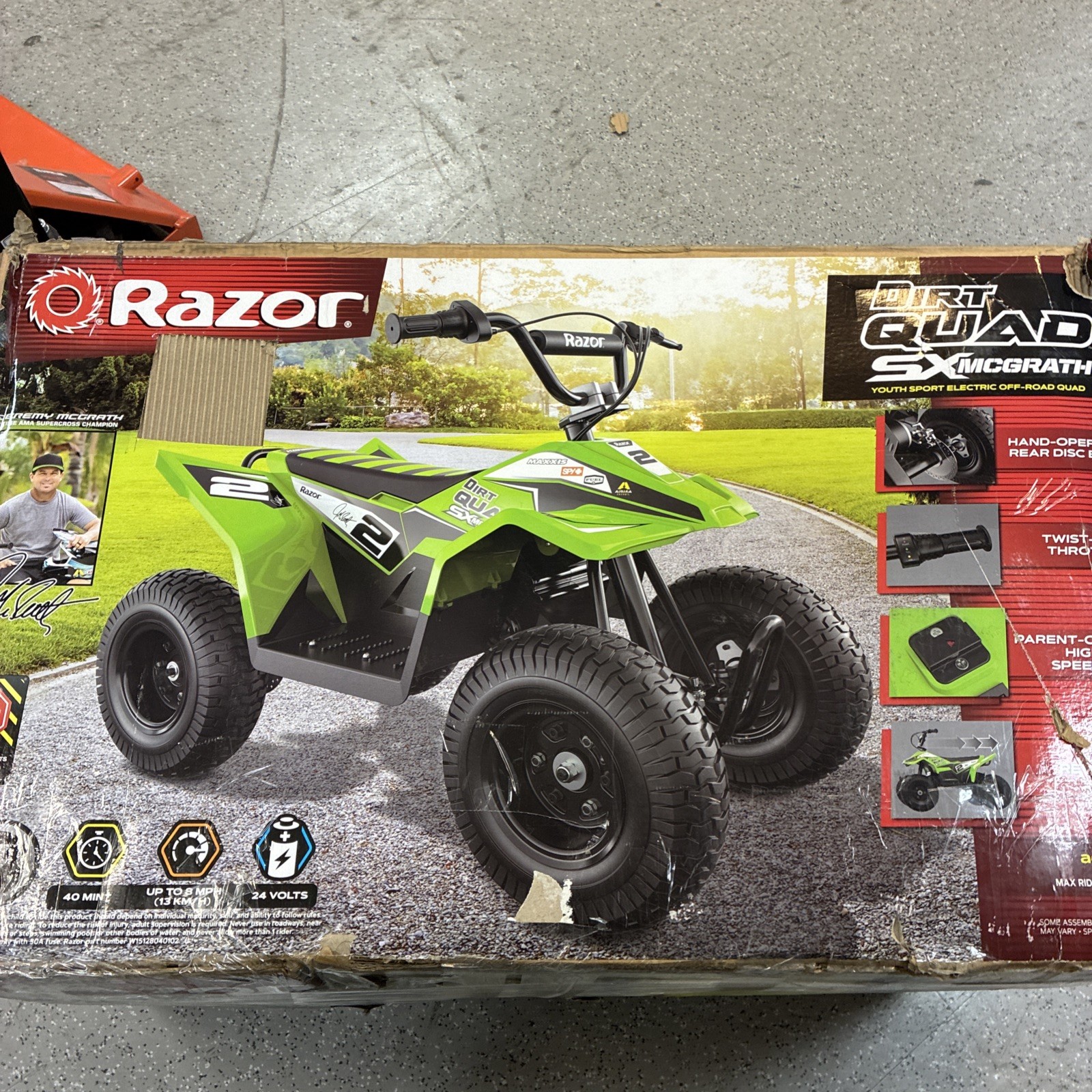 Razor SX McGrath Riding Toys – Green