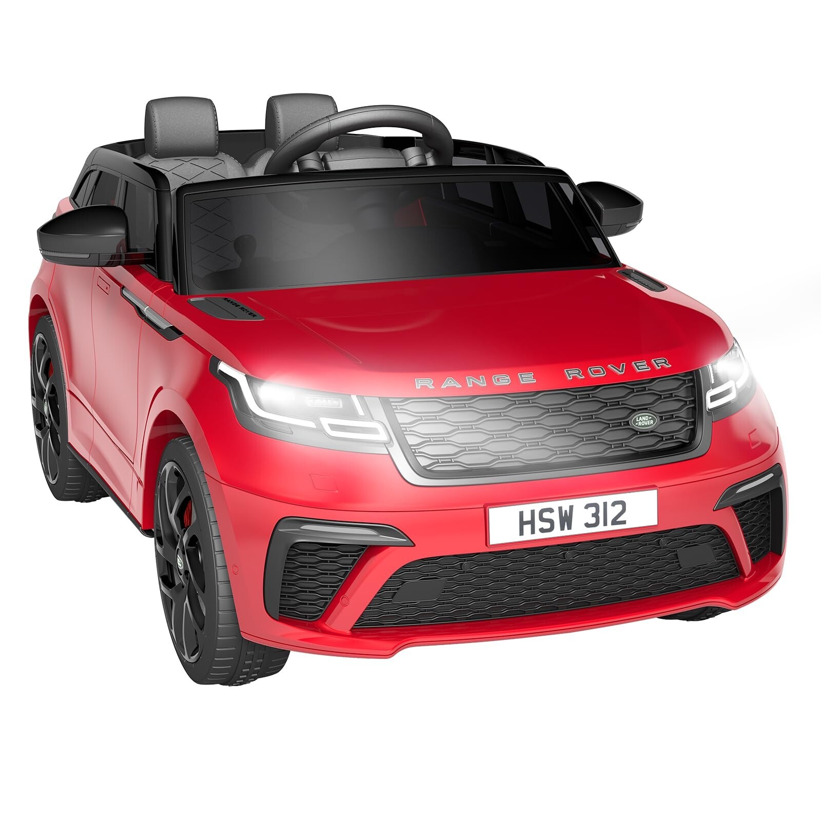 Ride on Car for Kids 12V Land Rover Licensed Battery Electric Toys with Remote