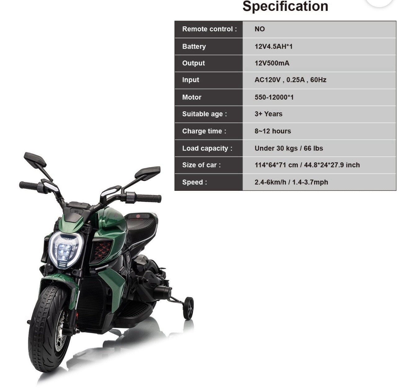 Brand New Bro Ducati & Bentley Motorcycle Kids 12V Ride-On !!