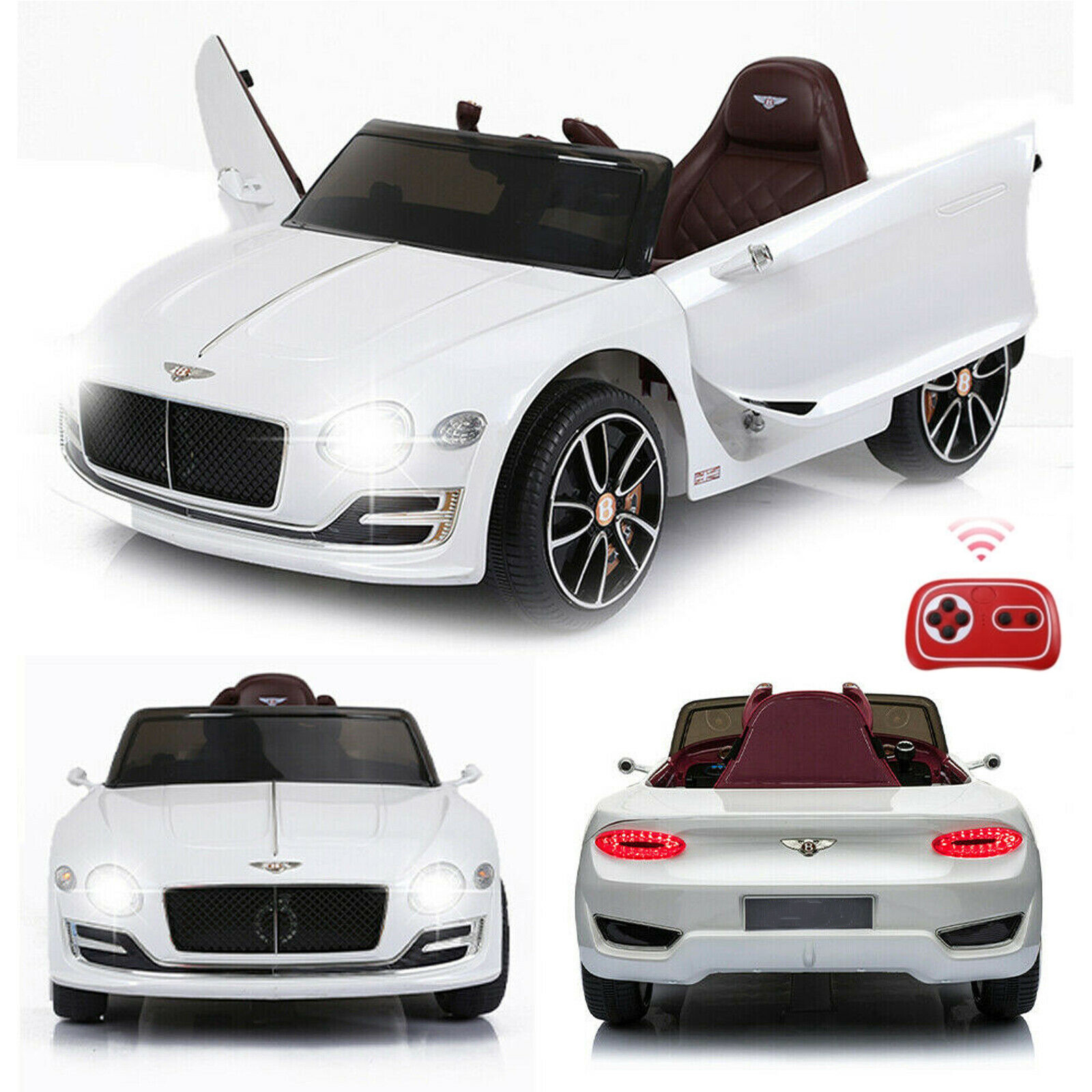LICENSED Bentley Style Electric Kids Ride On Car Toys Gifts W/Remote Control