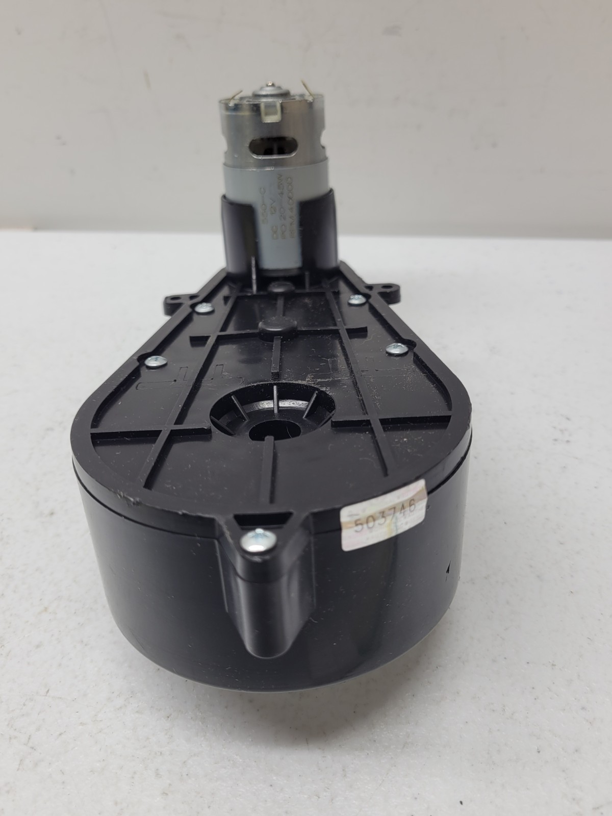 12V 550 40000 RPM Gearbox with High Torque 12V DC Motor for Kids Ride on Toy